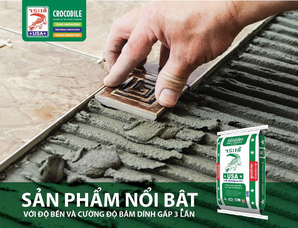 Keo dán gạch Green Crocodile Keo dán gạch Green Crocodile